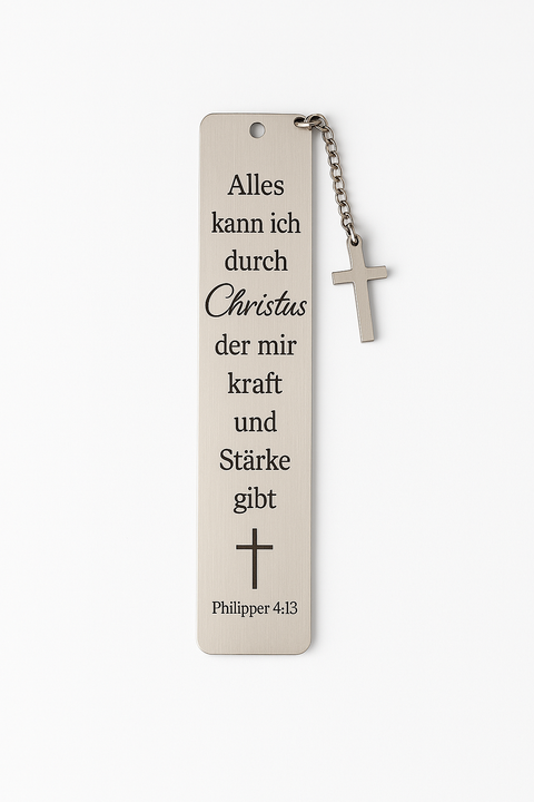 Lesezeichen „Philipper 4,13“